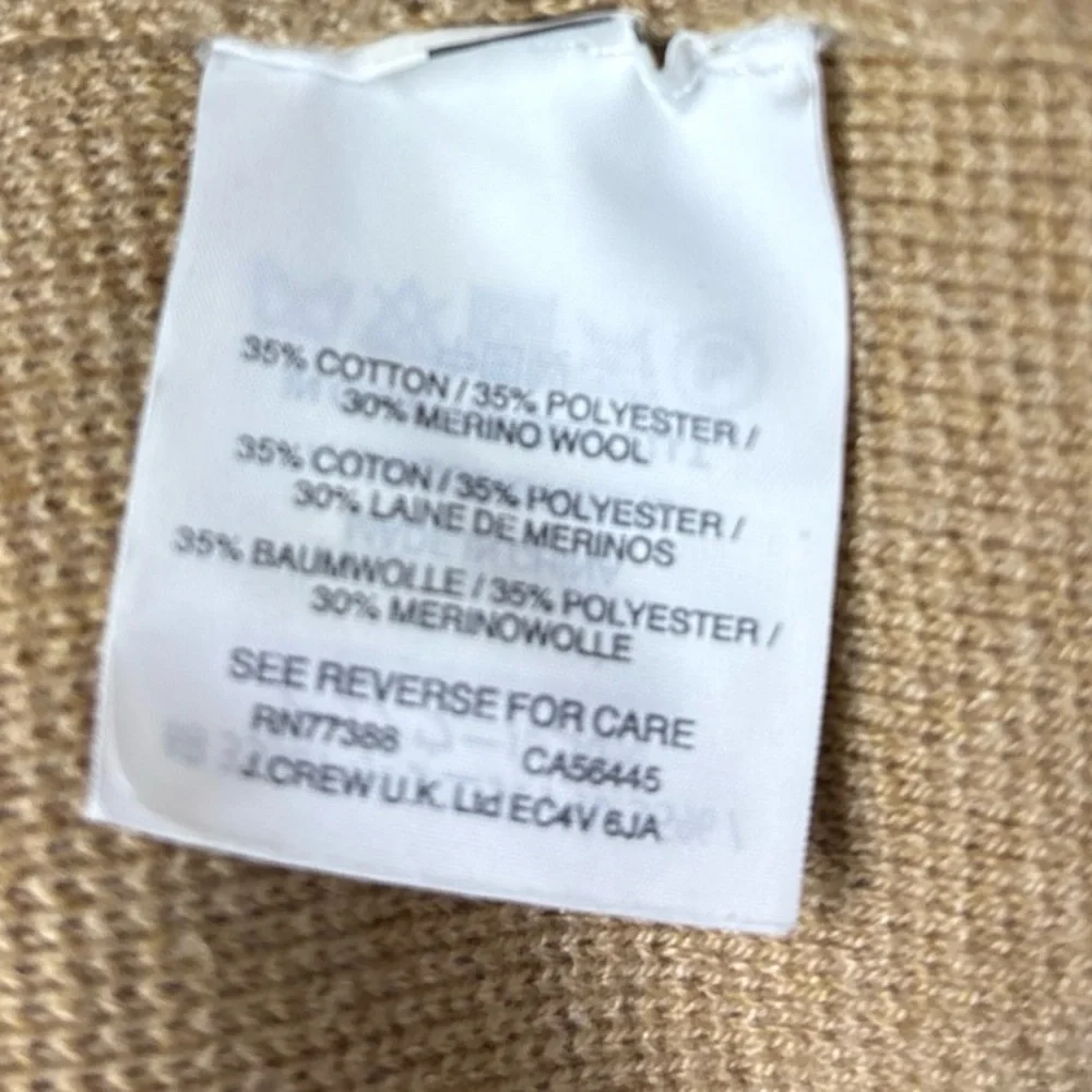 J. Crew Women's Tan‎ Open-Front Blazer